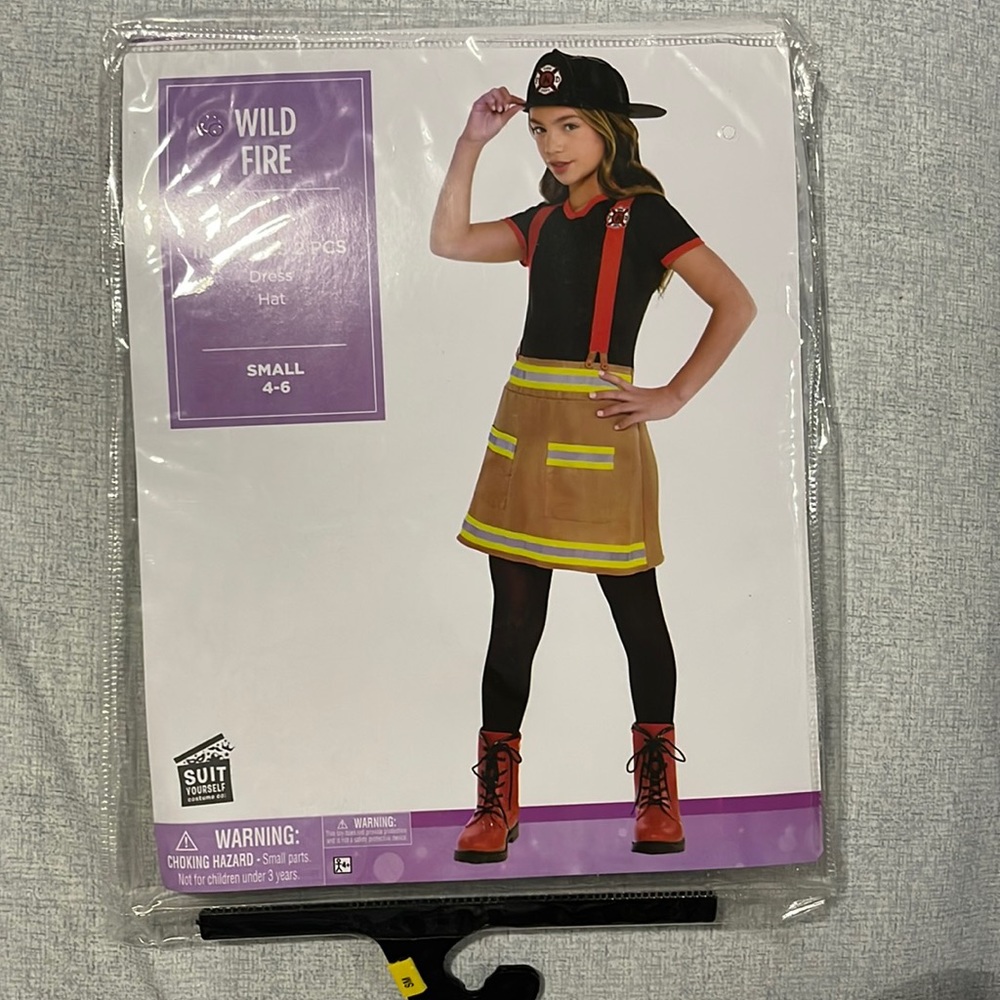 firefighter costume for girls